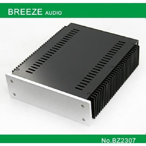 BRZHIFI BZ2307 double radiator aluminum case for power amplifier
