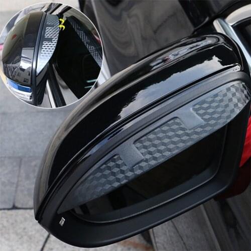 Car Rearview Mirror Rain Eyebrow For Changan CS15 CS35 CS55 CS75 CS85 CS95 UNI-T UNI-K 2021 Rearview Mirror Sun And Rain Block