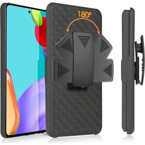 Running Sport Holster Back Case for Samsung A52 5G Swivel Belt Clip Cover for Samsung Galaxy A52 5G Armband Wrist Holder