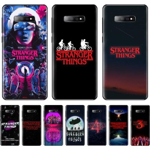 STRANGER THING Phone Case For Samsung galaxy S 7 8 9 10 20 edge A 6 10 20 30 50 51 70 note 10 plus