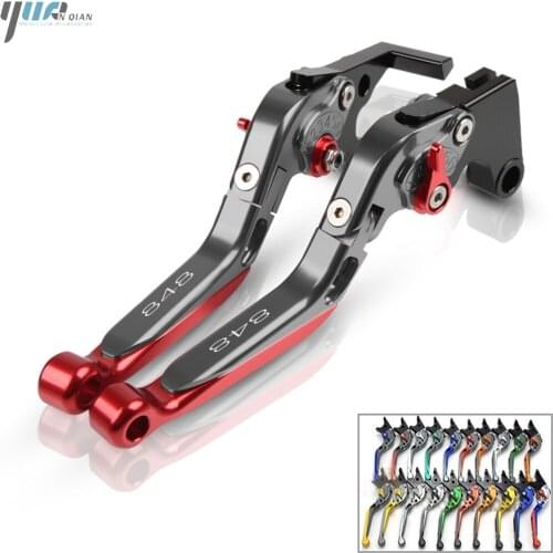 CNC Aluminum Motorcycle Folding Extendable Brake Clutch Levers Accessories FOR DUCATI 848 /EVO 2007-2013 2012 2011 2010 2009 08
