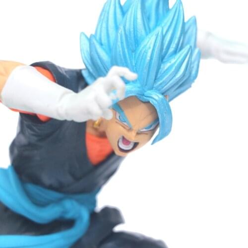 FigureCrazy Japanese Anime Figure Dark Blue Hair Fusion Com Action Figure PVC Model 25cm