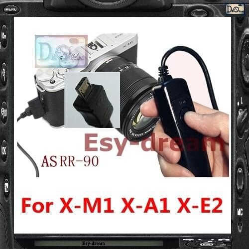 Shutter Release Cable Cord Wired Remote Control As RR-90 RR90 For Fuji Fujifilm X100T X-T1 X-M1 X-A1 X-A2 X-E2 X-Q1 XM1 XE2 S1