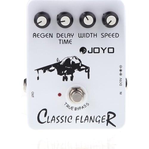 Joyo Classic Flanger Guitar Effect Pedal with True Bypass Design