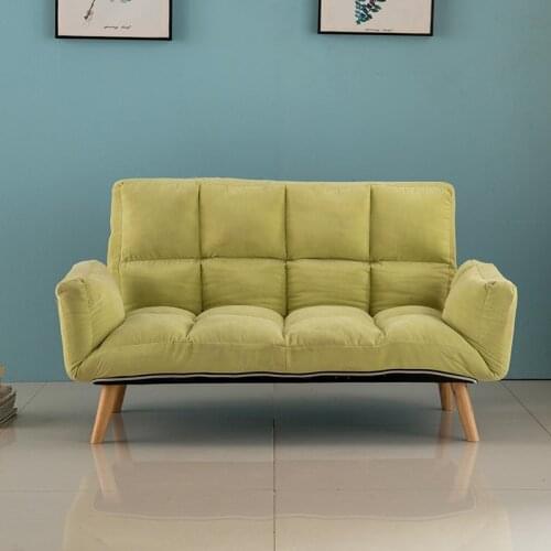 Lazy Sofa Tatami Simple Folding Double Small Sofa Cute Bedroom Rental Room Siesta Recliner Lunch Break Sofa Set Living