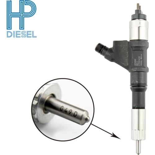 Best price fuel pump truck parts injector 095000-8011 common rail diesel nozzle DLLA145P1049 suit for HOWO Heavy Truck D12 A7