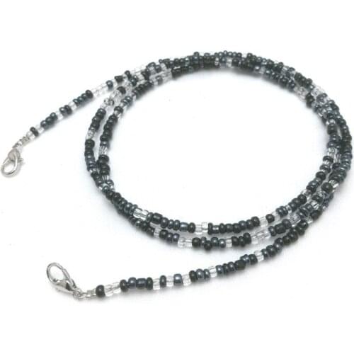 Fashion Style glasses anti-slip anti-lost Mask-holder Glasses Holder neck lanyard necklace chain glasses rope sling bead chain