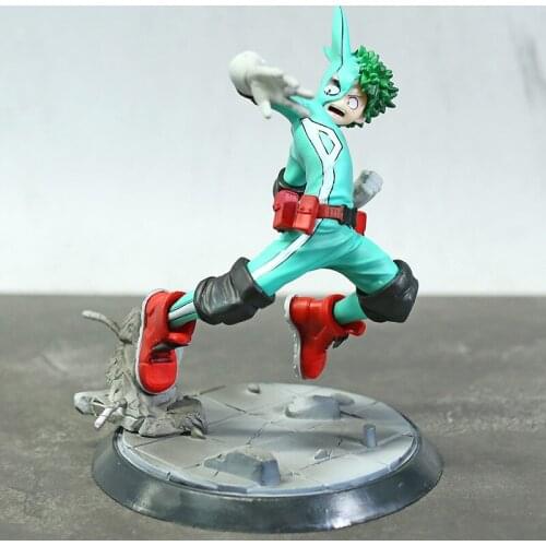 My Hero Academia Midoriya Izuku Fighting Ver. PVC Figure Collectible Anime Figurals Model Toy