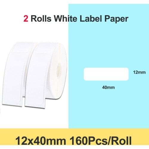 Niimbot D11 - Waterproof Price Tag, Scratch Resistant Paper Roll Label, Wax Resistant, Buy 5, Enjoy 32% Discount Printers Label