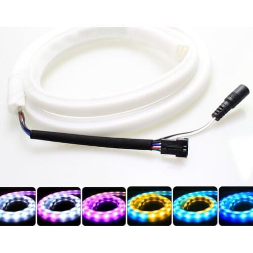 New Arrival ws2811 30led 10IC LED Pixel Strip Light flexible white tube lamp outdoor holiday festive decoration