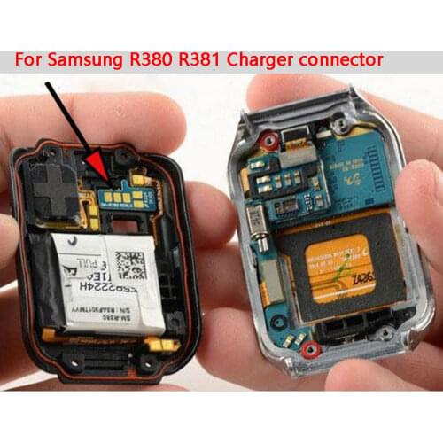 ZUCZUG New High Quality Charger Connector For Samsung Gear 2 R380 R381 Smart Watch Charging Board Replacement Part