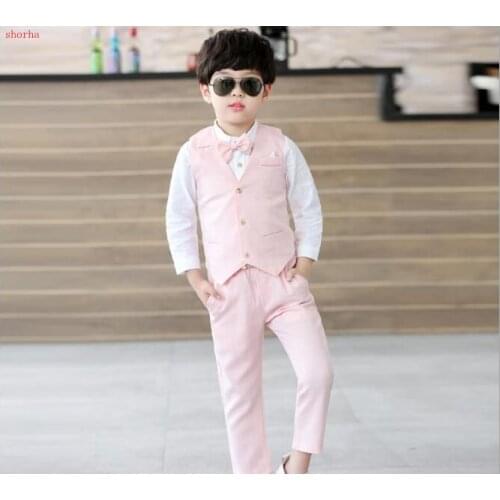 Shorha Boys' Three-piece Suits China
