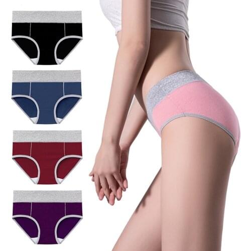 TrowBridge High Waist Womens Panties Comfortable Cotton Underwear Body Shaper Breathable Briefs Cozy Lingerie Health Underpants