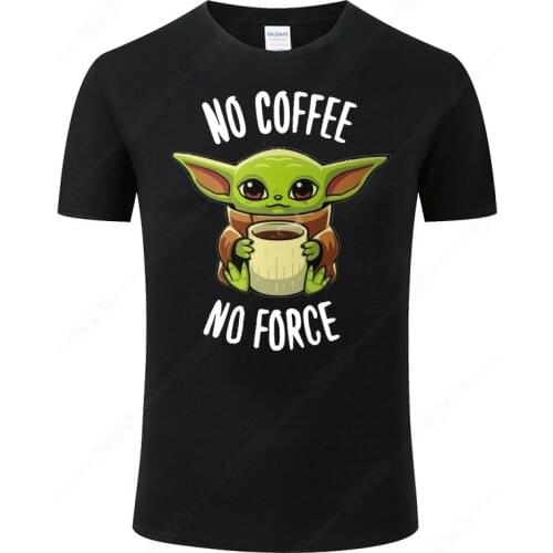 Star wars Mandalorian Baby Yoda T Shirts Men Women Summer Cotton Short Sleeve Printed T-shirt Cool Harajuku Tops Tee J04