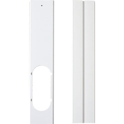 2PCS Air Conditioner Window Sealing Plate,Portable Air Conditioner Window Vent Kit, Adjustable Length Portable Ac Vent