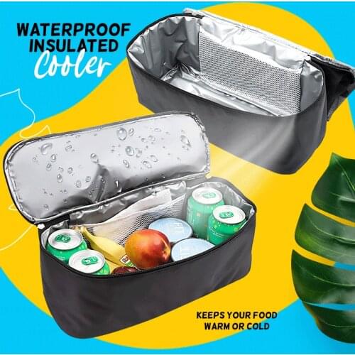 2 in 1 Cooler Picnic Bag Beach Bag Oversized Lightweight Mesh Beach Tote Bag Summer Storage Travel For Outdoor Beach SCIE999