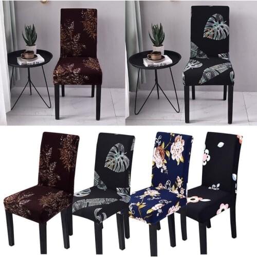 Printing Spandex Stretch Chair Cover big elastic seat chair covers painting slipcovers Restaurant banquet hotel home decoration