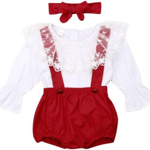Citgeett 0-24M Kids Baby Girls Long T-shirt Tops Bib Pants Leggings Playsuit Outfits Clothes Fashion Set
