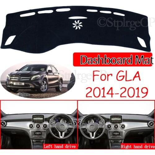 For Mercedes Benz GLA X156 Anti-Slip Mat Dashboard Cover Sunshade Dashmat Accessories GLA180 GLA200 GLA220 GLA250 220 220d AMG