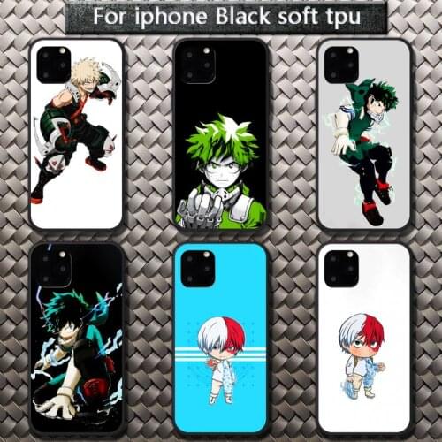 Hero Academia deku bakugou Boku Phone Cases for iPhone 8 7 6 6S Plus X 5S SE 2020 XR 11 12 Pro mini pro XS MAX