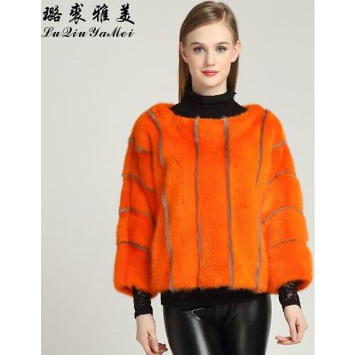 LuQiuYaMei Long Fur Coats