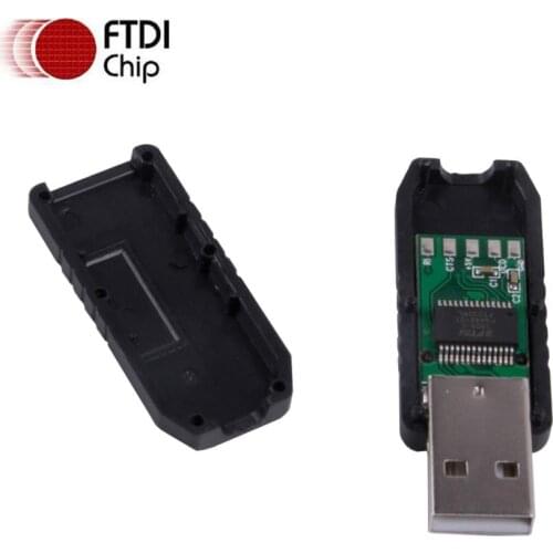 FTDI USB RS232 Serial Converter Module USB Plug Adapter Board FTDI USB PCB Serial Converter Module Connector Support Win10