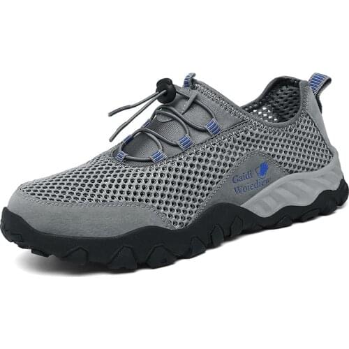 New Barefoot Sneakers Non Slip Men Water Aqua Shoes Breathable Mesh Beach Sandals Quick-Dry Seaside Fishing Trekking Upstream