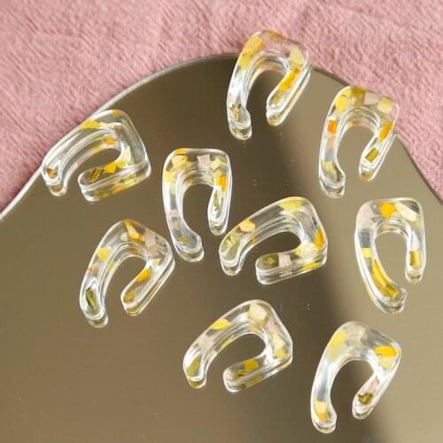 Natural Petal UV Epoxy Patch Manual DIY Jewelry Accessories Earring Material