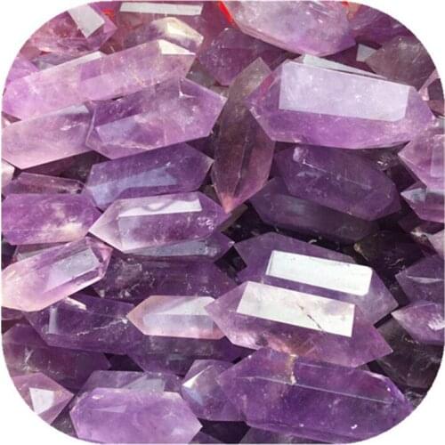 Natural Amethyst Wand Point Crystal Healing Stones For Home Decoration