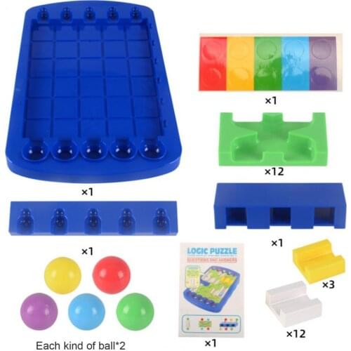 Find Routes Travel Connection Logical Thinking Skill Training Board Game Toy