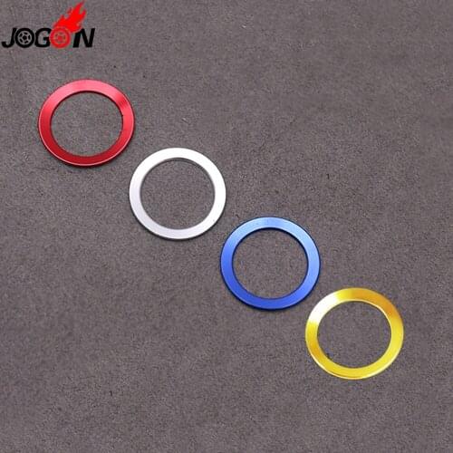 Push Start Stop Engine Button Ring Cover Trim Sticker For Jeep Compass MP/552 2018 Cherokee KL 2014-2018 Renegade RU 2015-2018