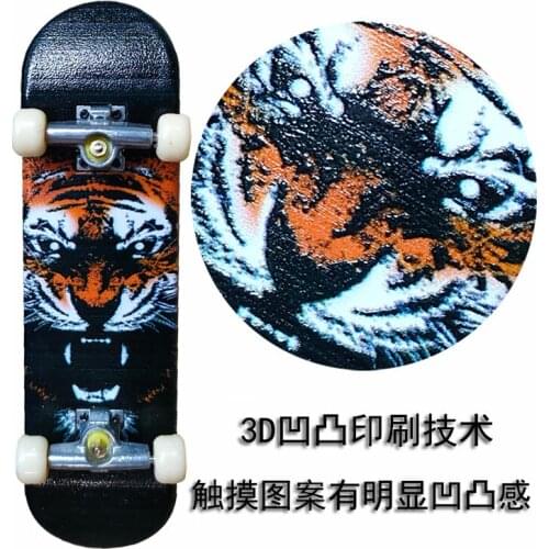 2021 New arrival 1 Set 3D printing Fingerboard Skateboard Children Deck Sport Game Gift Novelty Finger Toy for Adults Kids