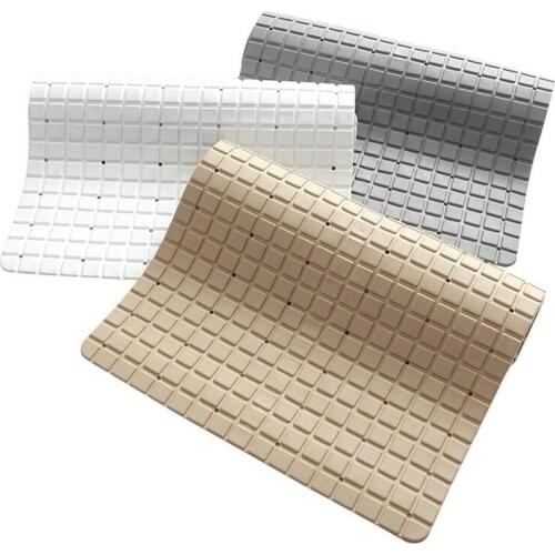 Removable Bath Mat Safety Non-slip Stitching Kitchen Bathroom Mats Shower Floor Cushion Rug Bath Mat Bathroom Accessories