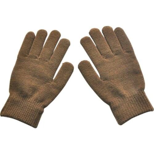 Ladies Knitted Woolen Winter Riding Gloves Women Windproof Cold Whether Bike Cycling Golves Hands Care Glvoes