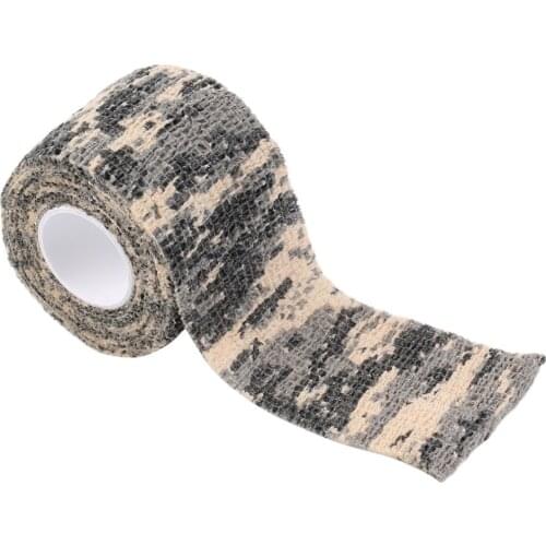 New 1 Roll Men Army Adhesive Camouflage Tape Stealth Wrap Outdoor Hunting New HOT