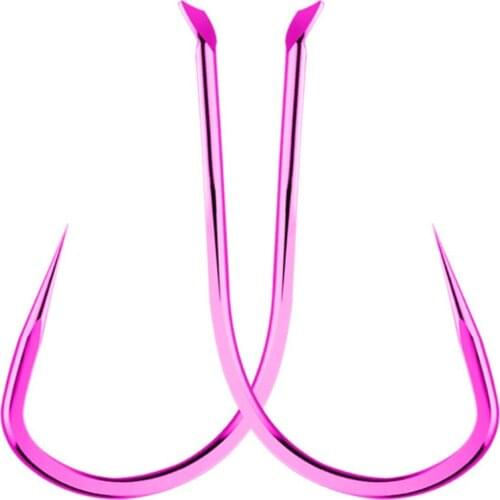 100Pcs Fishing Hooks Set Carbon Steel Single Circle Fishing Hook Fly Fishing Jip Barbed Carp Hooks Sea Tackle Accessories