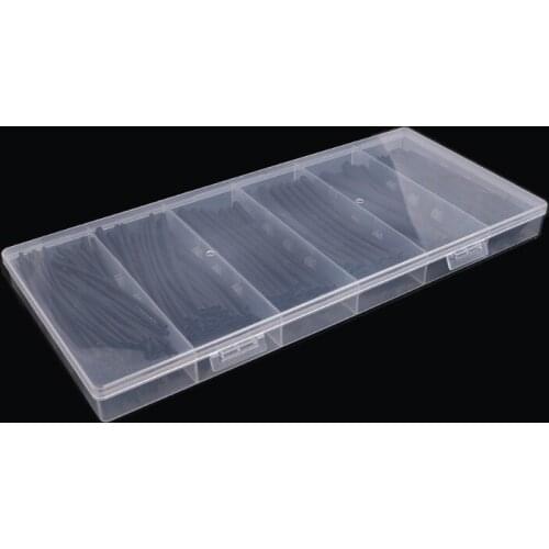 150 PCS 7Color Choose Assortment Ratio 2:1 Polyolefin Heat Shrink Tube Tubing Sleeving Wrap Wire Cable Kit 0.6MM - 8MM