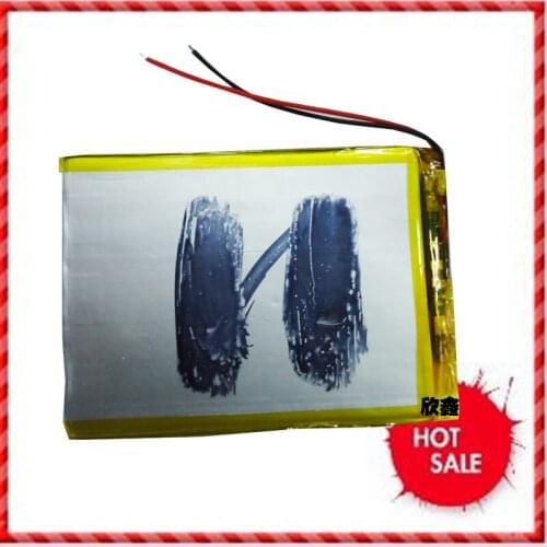 The 7 inch tablet battery gemei GM2000 polymer battery plate 456587 high-capacity A battery Rechargeable Li-ion Cell