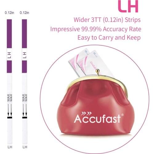 ACCUFAST Fertility Test Suit For Detecting HCG LH Private Disposable Test Kits For Women Pregnancy Ovulation Test Strips