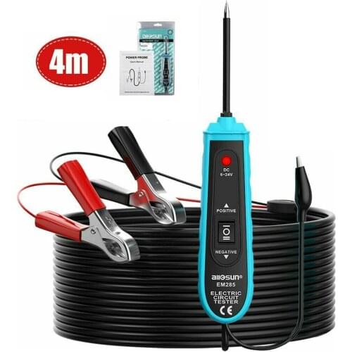 Digital Electric Circuit Tester DC 6-24V Electrical System Detect Probe Diagnostics Test Tool for Auto