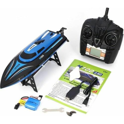 Remote Control Boat Speed Racing High Speed Water Cooled RC Speedboat Toy Ship Model Educational Childrens Toys