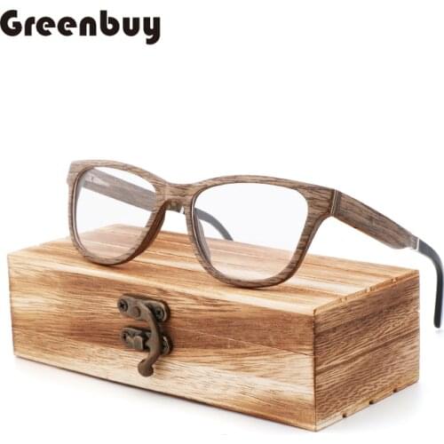 Cadre de lunettes de soleil pour hommes et femmes de cadre optique cadre en bois de bambou à la main