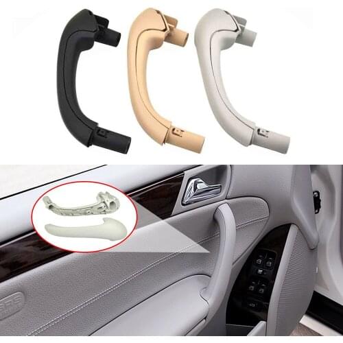 For Mercedes Benz C Class W203 2000-2007 ABS+PC Inner Door Pull Handle Cover Interior 2038101551 2038101651 New Car Accessories