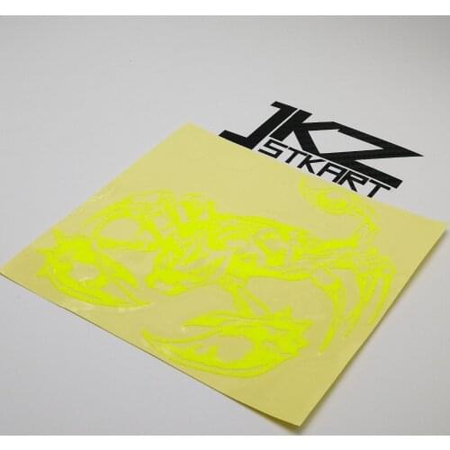 JKZ STKART Vinyl Die Cut Car Sticker Decals Wicked Scorpion 01 12 x 12 cm for Motor Bike Laptop Helmet Decorated Stickers