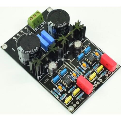 JRC5532 Singing head amplifier board high gain HIFI amp finished amplifier board JRC5532 * 2