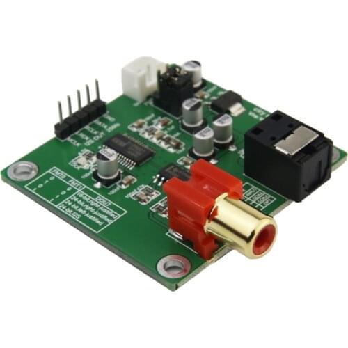 DIR9001 Module Coaxial / Optical Fiber Receiver SPDIF to I2S Output 24bit 96khz