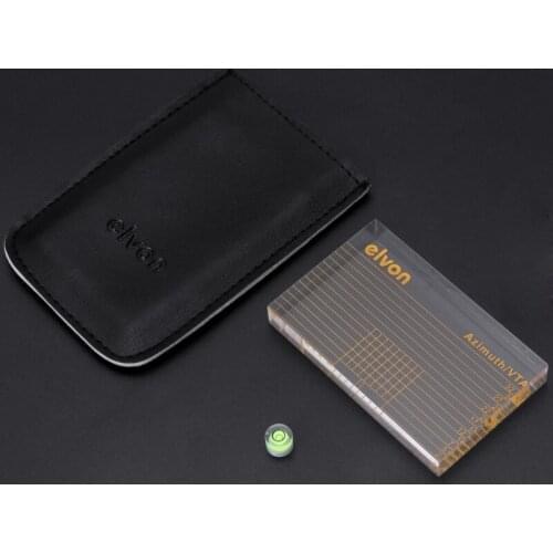 VTA Azimuth Ruler LP Vinyl Record Player, LP Vinyl Record Player Measuring Phono Tonearm VTA/Cartridge Azimuth Ruler W Bag Acce