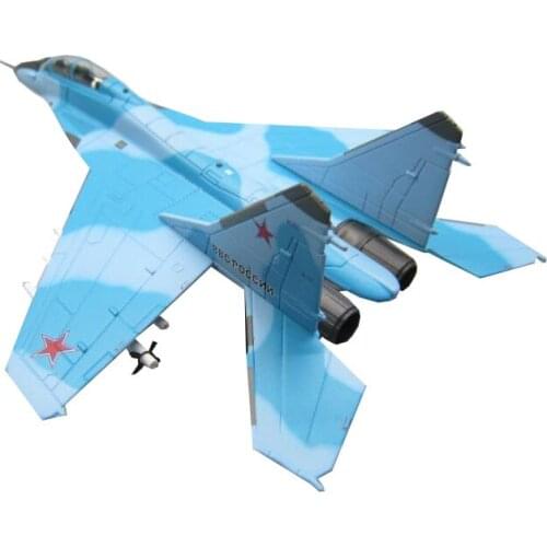 Diecast 1/100 MIG-35 Fulcrum F Fighter Alloy Finished Model New House Decoration Collectible Gift