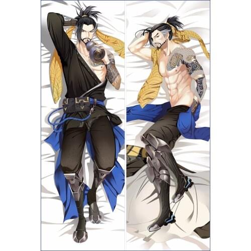 Japanese Anime Overwatch Hugging Body Pillow Case Pet Pillowcases Cover Decorative Pillows 50*150 2Way