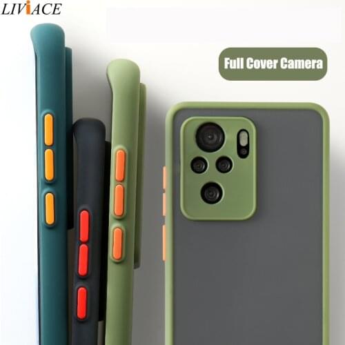 Camera Lens Protection Transparent Phone Case For Xiaomi Redmi Note 10 Pro Mi 10T 11 Shockproof Back Cover For POCO X3 NFC F3 M3